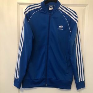 Adidas Boy’s XL Track Jacket - Blue